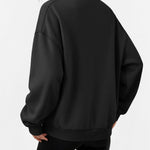 Trendy Queen Womens Mock Neck Sweatshirt Oversized Casual Fall Clothes 2026
