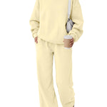 Trendy Queen Women's Mock Neck 2 Piece Sweat Sets Sweatsuits Fall Outfits