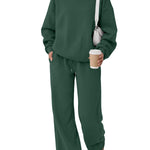 Trendy Queen Women's Mock Neck 2 Piece Sweat Sets Sweatsuits Fall Outfits