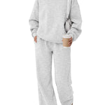 Trendy Queen Women's Mock Neck 2 Piece Sweat Sets Sweatsuits Fall Outfits