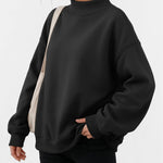 Trendy Queen Womens Mock Neck Sweatshirt Oversized Casual Fall Clothes 2026