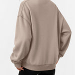 Trendy Queen Womens Mock Neck Sweatshirt Oversized Casual Fall Clothes 2026