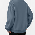 Trendy Queen Womens Mock Neck Sweatshirt Oversized Casual Fall Clothes 2026