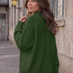 Trendy Queen Womens Oversized Sweaters Mock Neck 2026 Fall Knit Outfits